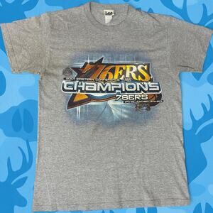 Vintage 2001 philadelphia 76ers eastern conference champions